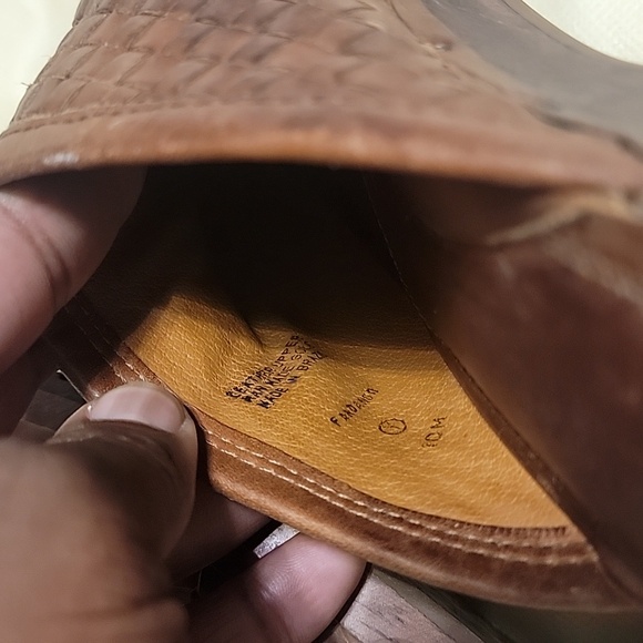 Deadstock Vintage Enzo Angiolini leather mules size 10m - Picture 5 of 6